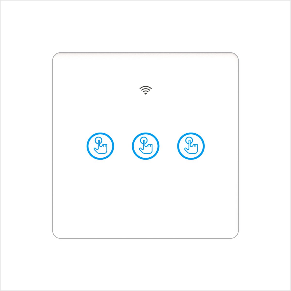 智能触控随意贴面板开关